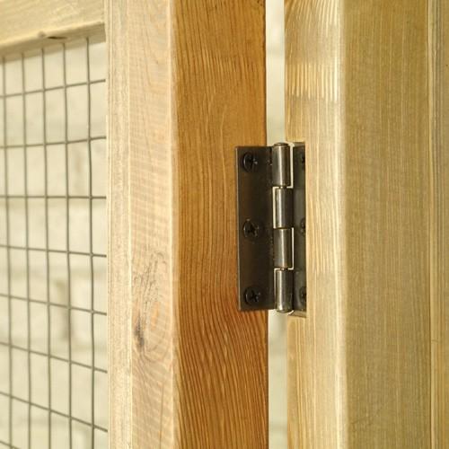 アンティーク風 木製 パーテーション 3連 おしゃれ 北欧レトロ調