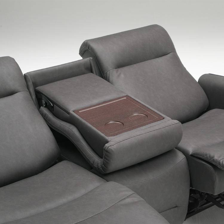 3P電動ソファ 178cm 3人掛けソファ センターテーブル付き 肘置き 高級