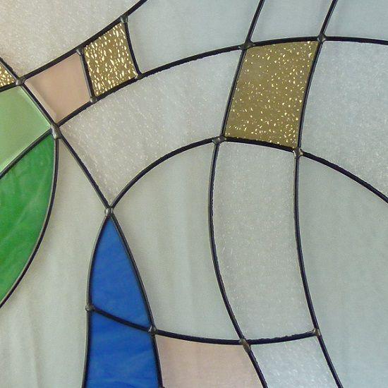 ステンド グラス ステンドグラス ステンドガラス デザインパネルsgr37