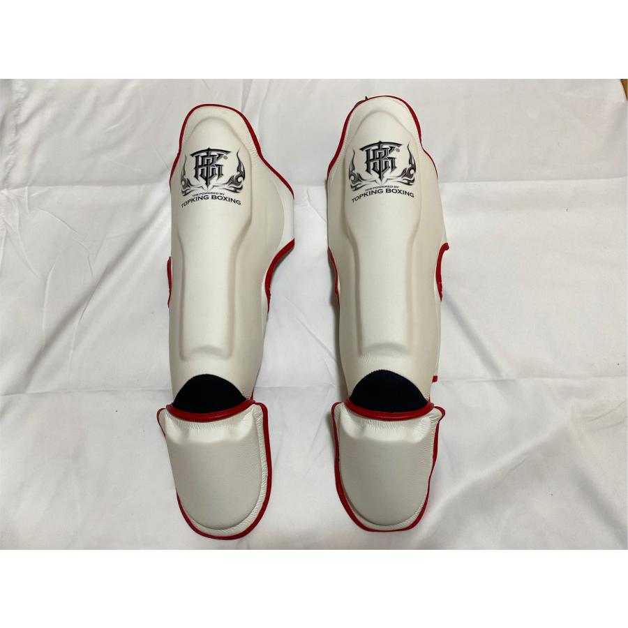 TOP KING(トップキング) セミレザー製 レガース・シンガード・脛あて