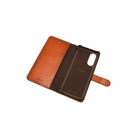 COACH（コーチ） 【Xperia 5用】COACH（R）ブックタイプケース