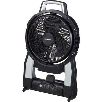 パナソニック Panasonic 工事用 充電 扇風機 (黒) 本体のみ EZ37A4-B