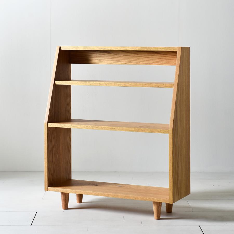 国産/無垢/完成品】マガジンラック オープンラック ブックシェルフ