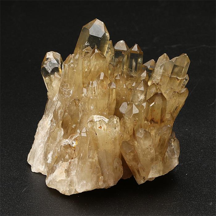 シトリン クラスター ナチュラルシトリン キャンドルクォーツ （コンゴ