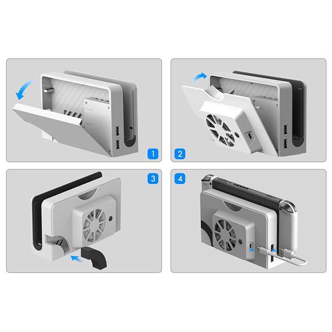 Nintendo Switch switch有機el 冷却ファン スイッチ有機el クーリング