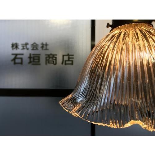 直径：240ミリ / チェーン吊り ペンダントランプ アトリエ 洋館 古民家