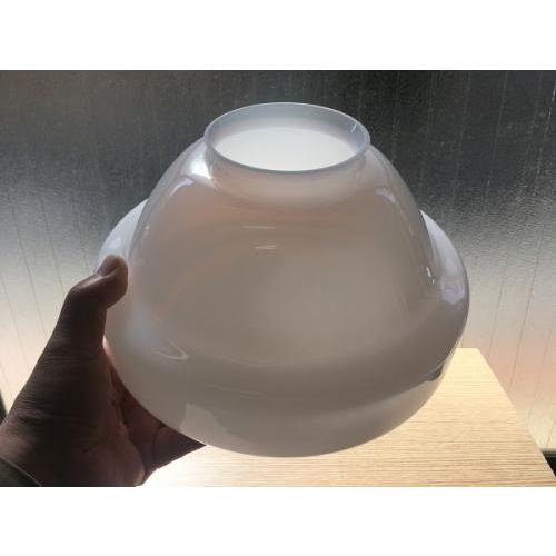 直径：250ミリ / ペンダントランプ 大正浪漫 復刻 オパールガラス C