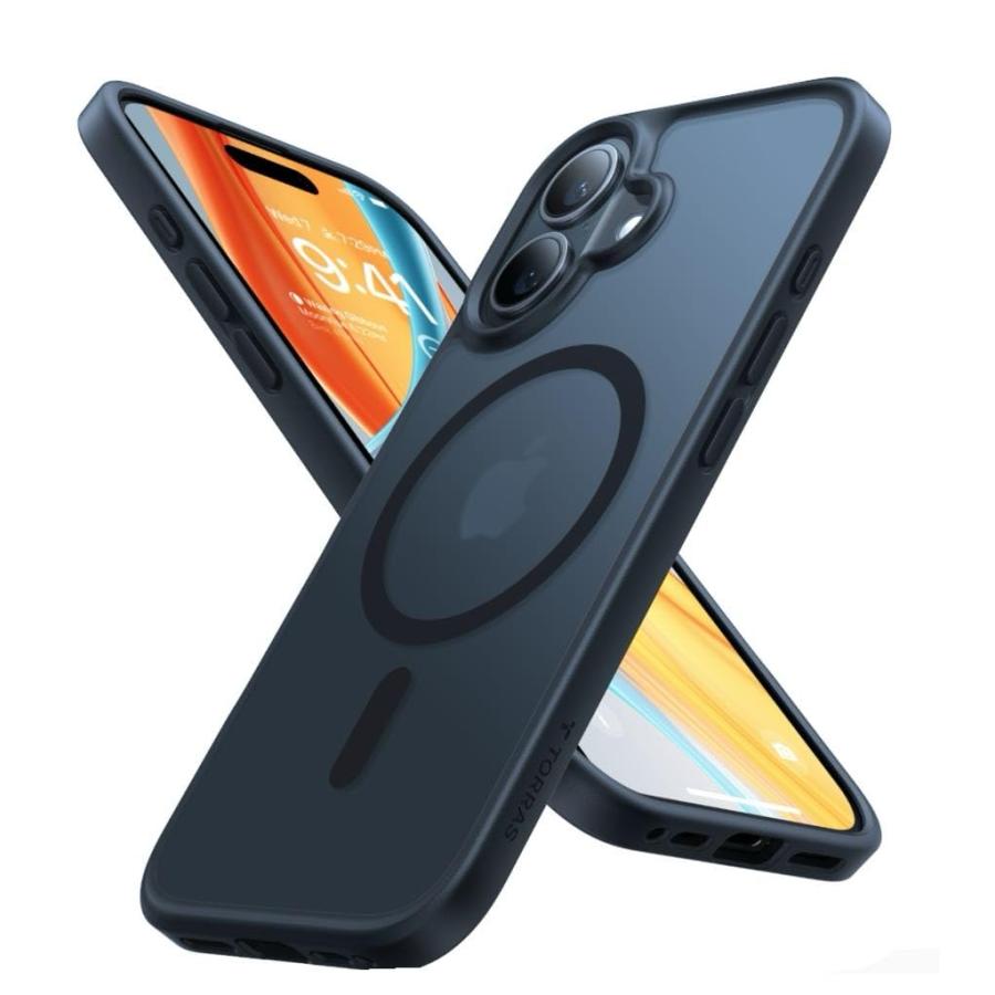 米軍進化・高精密Magsafe対応】TORRAS iPhone 16 用 ケースマグネット