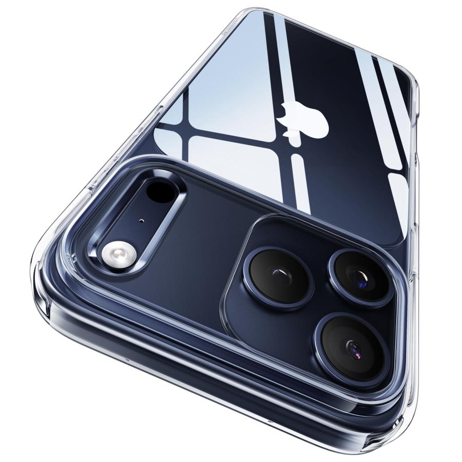 米軍MIL新規格・極々透明感】CASEKOO iPhone 17 Pro 用 ケース クリア
