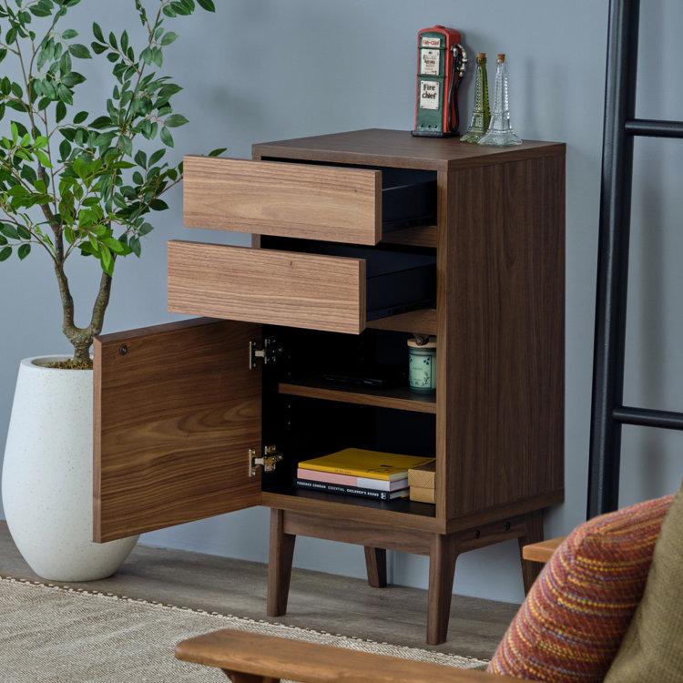 一生紀（ISSEIKI） キャビネット 収納棚 棚 スリム 隙間収納 引き出し