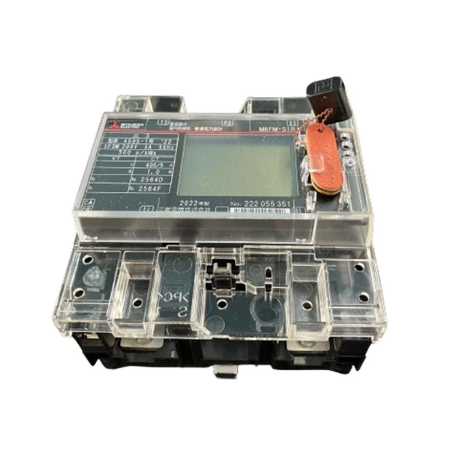 普通電力量計 発信装置付 逆方向電流計量防止付 200V 5A M8FM-S1R 3P3W