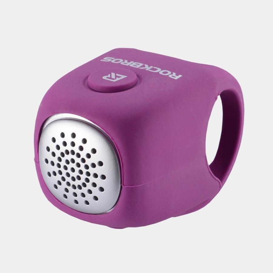 ROCKBROS ベル 自転車 警音器 青 赤 黒 紫 スポーツバイク 警笛 ブルー