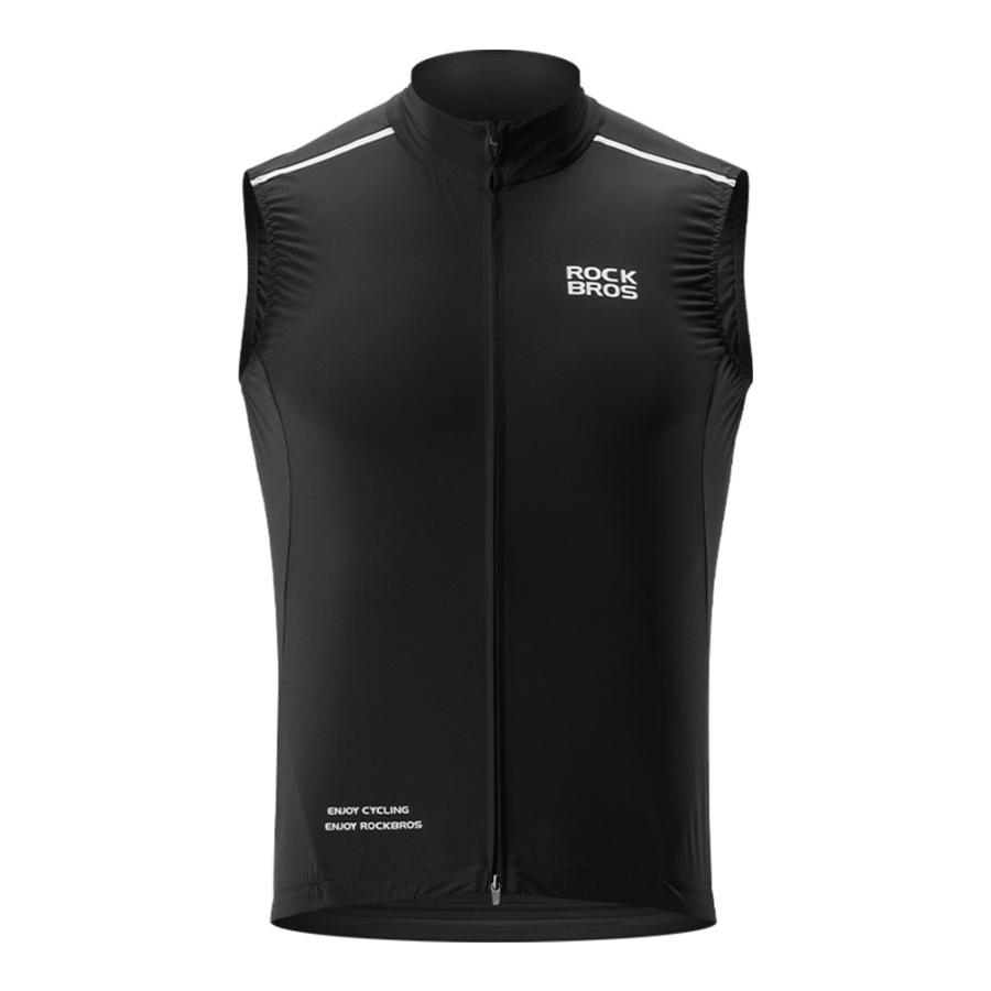 ROCKBROS サイクリング スポーツ ウェア ベスト ジレ 春 夏 秋 防風