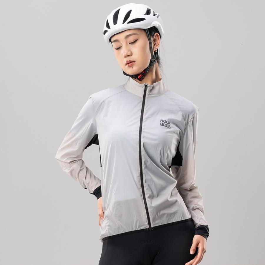 ROCKBROS 自転車 サイクルジャージ ウインドブレーカー メンズ