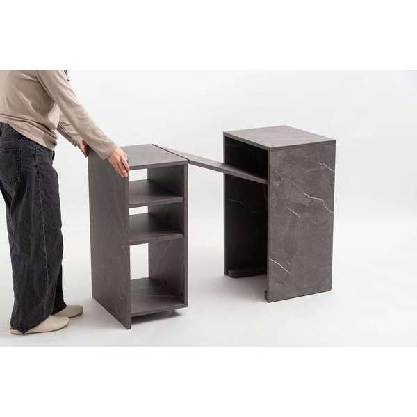 東谷 トランスフォームデスク GDT-12 変形デスク 折りたたみデスク