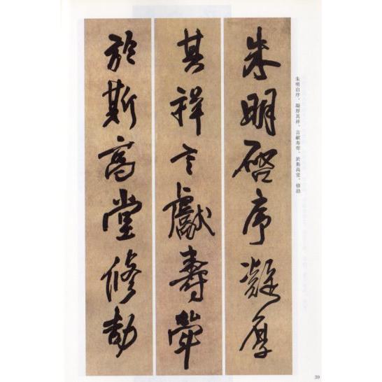 王鐸書法精選 歴代経典碑帖拡大対照本 中国語書道/王铎书