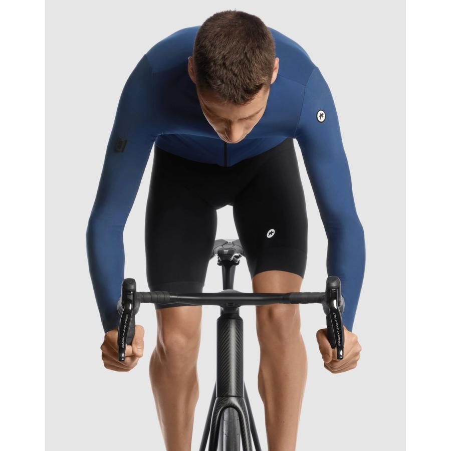 ASSOS〉MILLE GT SPRING FALL LS JERSEY C2 ジャージ_StoneBlue