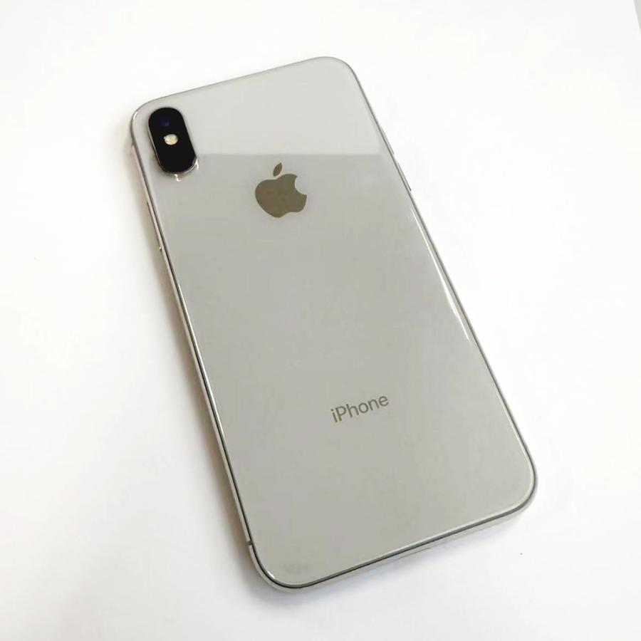 iPhoneX 256GB シルバー SIMロック有り au : iQLabo Yahoo