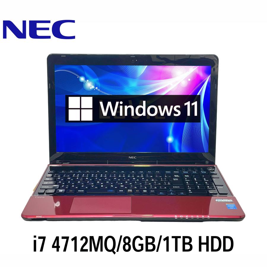LaVie Note Standard NEC LAVIE LS700/T 15.6型 i7-4712MQ/8GB/1TB HDD