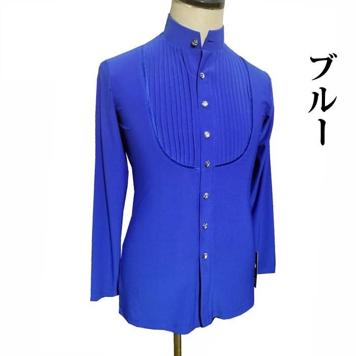 XS-XL 男性社交ダンス衣装 9colors 競技用 ラテンダンスシャツ メンズ