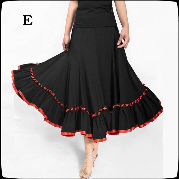 ダンス用スカート（単品）社交ダンス スカート タンゴ服 ラテンダンス