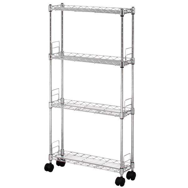 IRIS OHYAMA（アイリスオーヤマ） スチールラック 4段 幅15cm 業務用