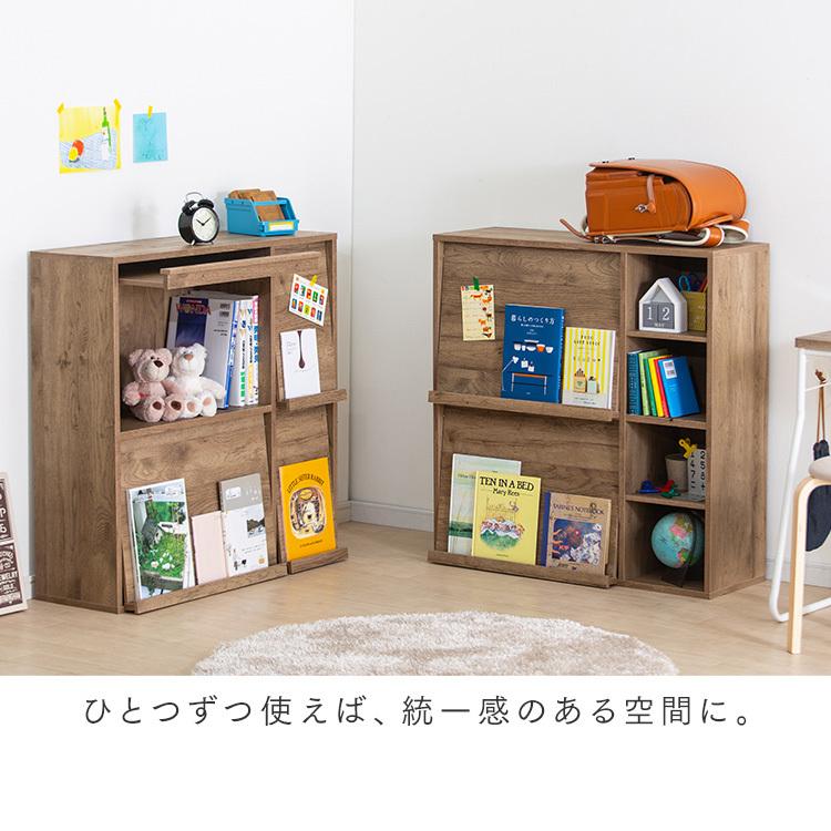 IRIS OHYAMA（アイリスオーヤマ） 本棚 2個セット 収納棚 扉付き 棚