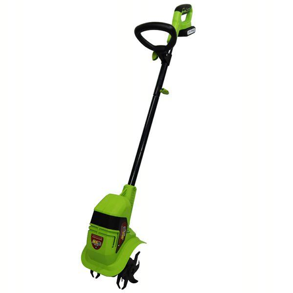 アルミス 家庭用充電式耕運機 耕す造 グリーン AKT-18V : アイリス