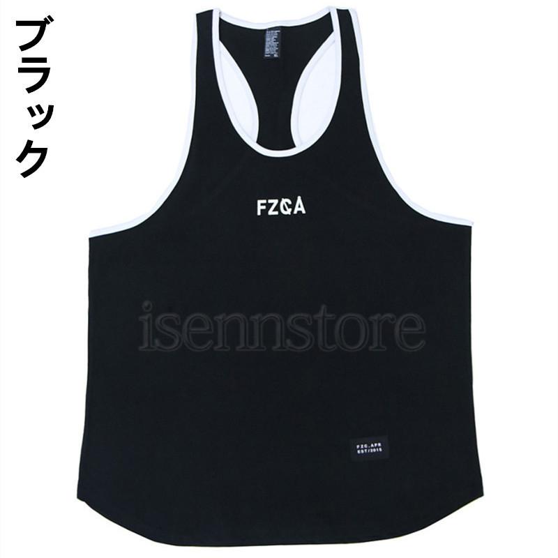 トレーニングウェア メンズ タンクトップ ノースリーブ 筋トレ