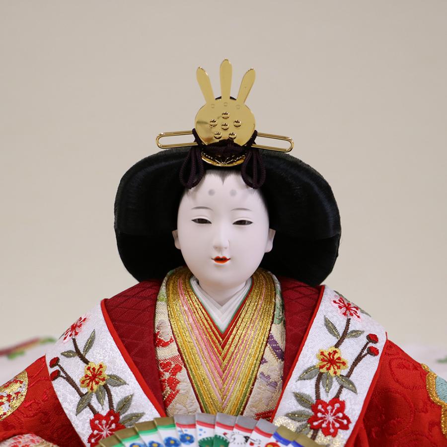 久月 【久月】雛人形 衣装着三段五人飾り「麗華雛」 : 石崎家具店