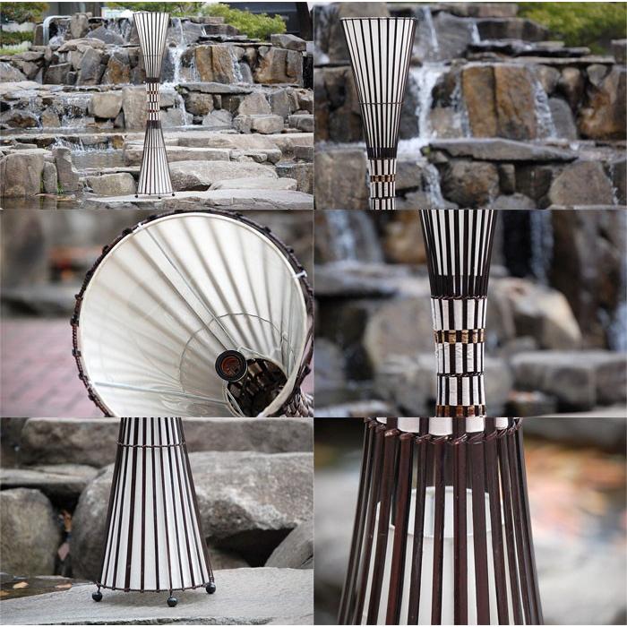 スタンドライト 和モダン アジアン 和風 ナチュラル 竹 おしゃれ 間接