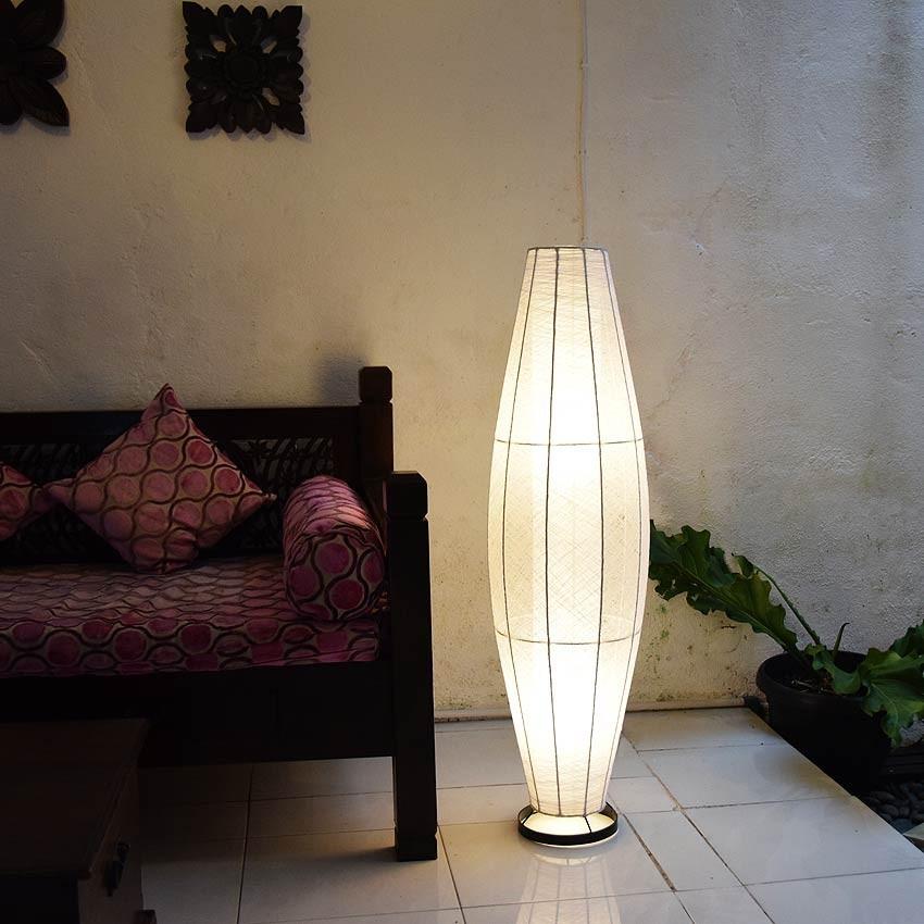 LED電球付 アジアン照明 おしゃれ照明 フロアライト フロアスタンド
