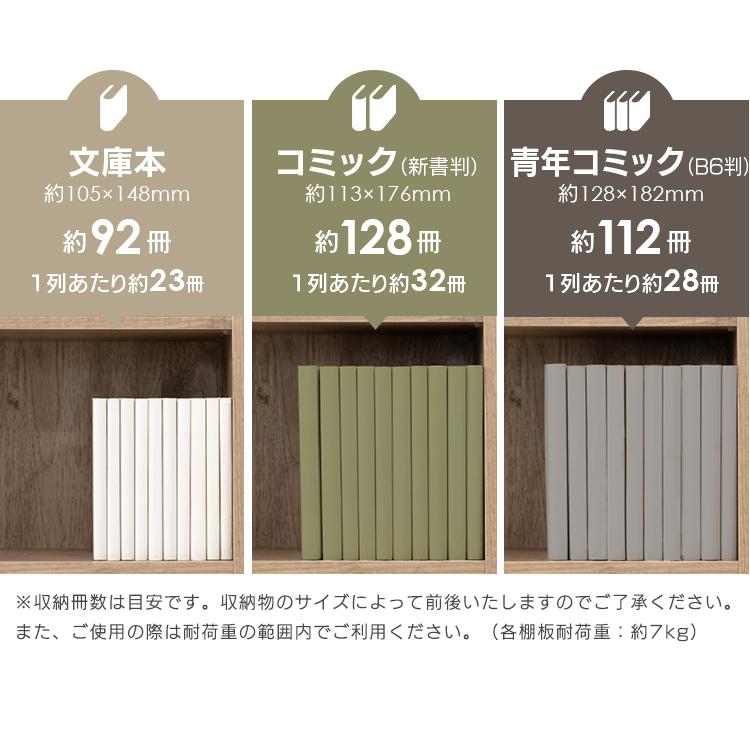 IRIS OHYAMA（アイリスオーヤマ） 本棚 おしゃれ 棚 ラック 収納棚