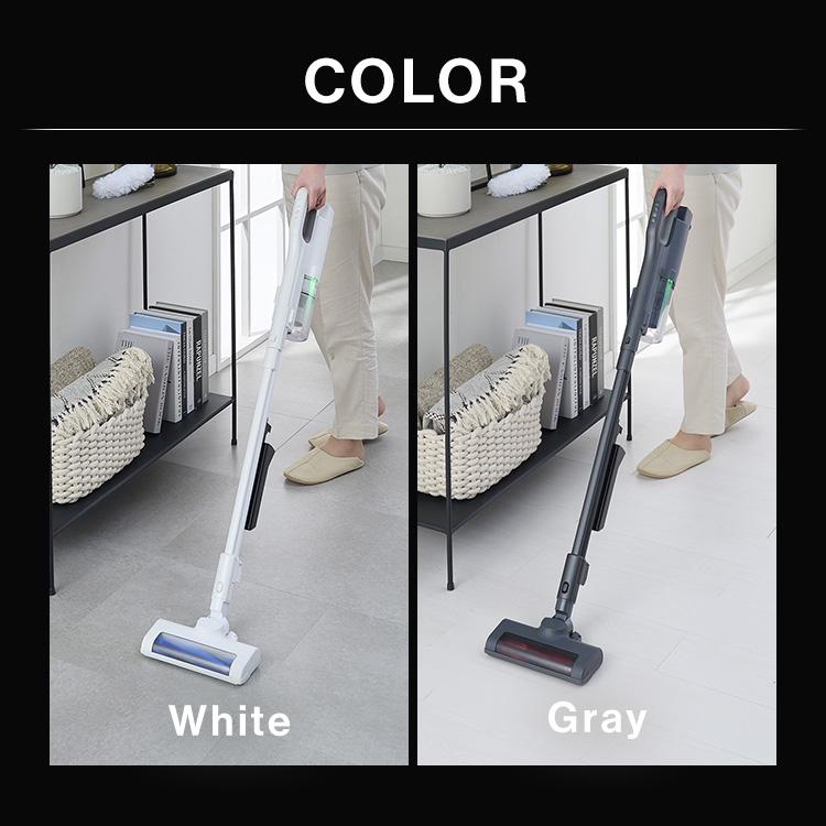 IRIS OHYAMA（アイリスオーヤマ） 掃除機 コードレス 静電モップ付き