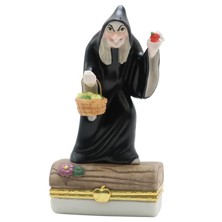 Disney（ディズニー） 魔女 白雪姫 陶器ヒンジボックス 『Old Peddler