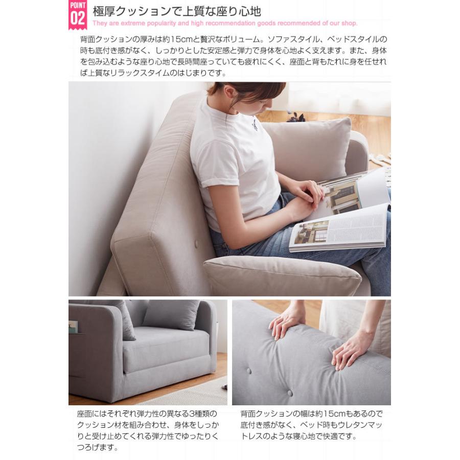 折りたたみ ソファベッド 一人掛けソファ 一人暮らし コンパクト 幅