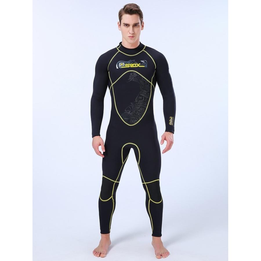 ウェットスーツ メンズ ダイビングスーツ フルスーツ 3mm バックジップ