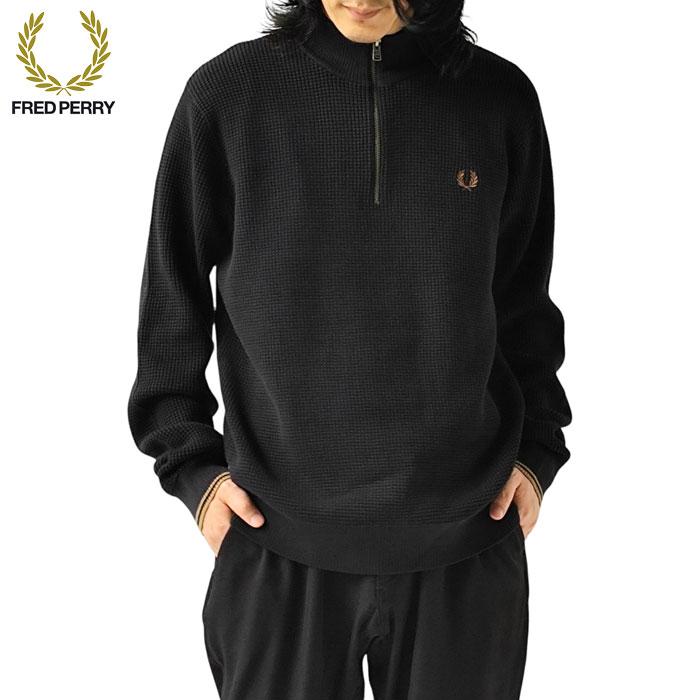 FRED PERRY（フレッドペリー） ニット ジャケット メンズ FRED PERRY