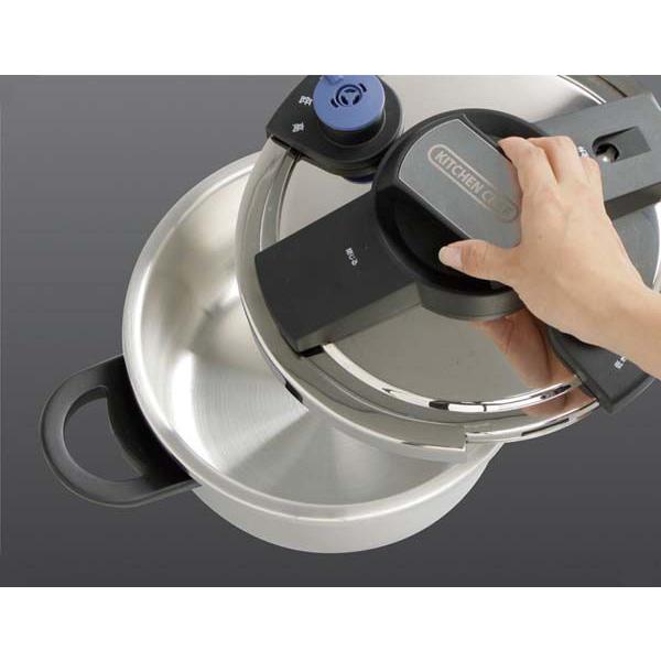 IRIS OHYAMA（アイリスオーヤマ） KITCHEN CHEF かんたん開閉圧力鍋 6L