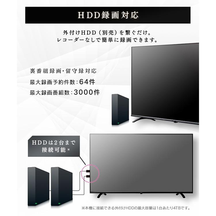 IRIS OHYAMA（アイリスオーヤマ） テレビ 65型 液晶テレビ 65インチ 4K