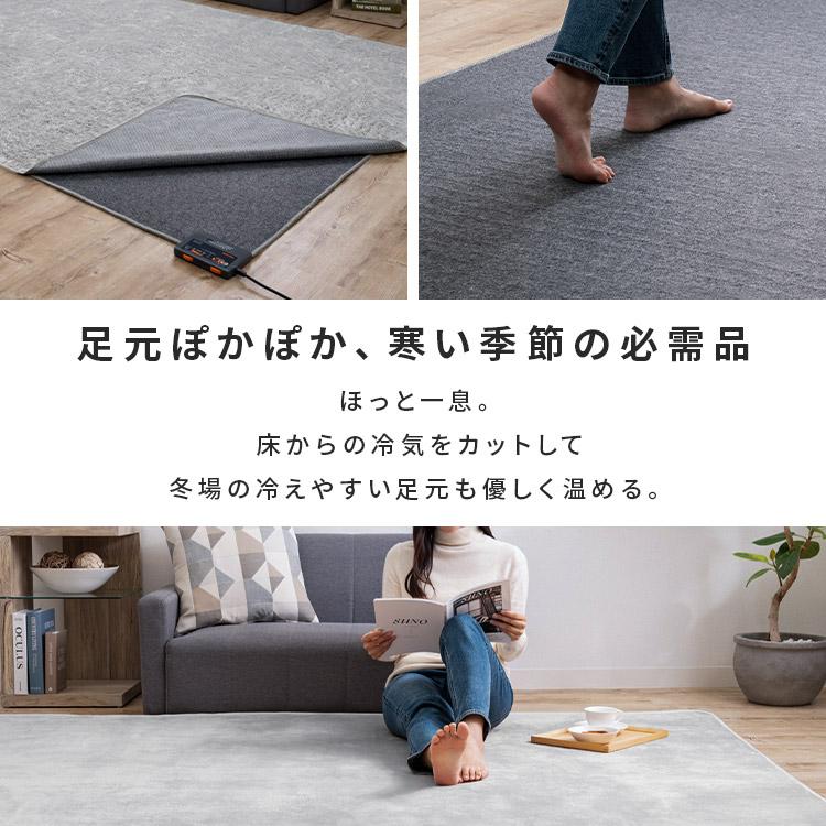 TEKNOS（テクノス） ホットカーペット 4畳 本体 195×290 電気