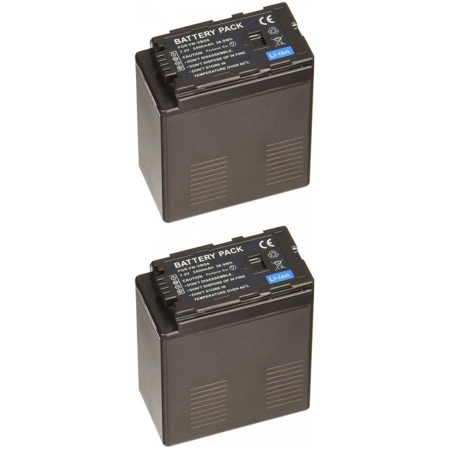 2個セット PanasonicVW-VBG6 VW-VBG6-K互換バッテリーHDC-TM750 HDC