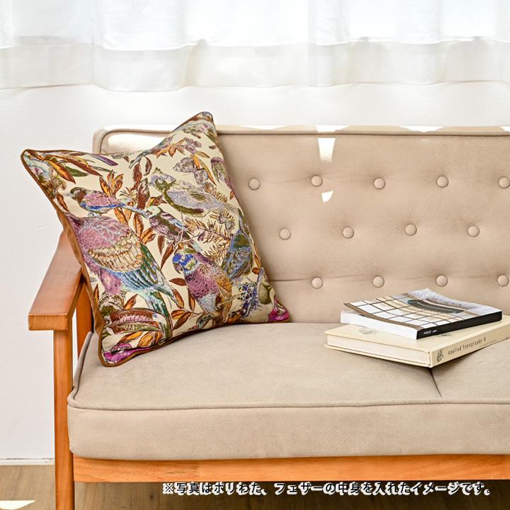 クッションカバー 45×45 北欧 45角 nora. 日本製 fabrizm 背当てカバー