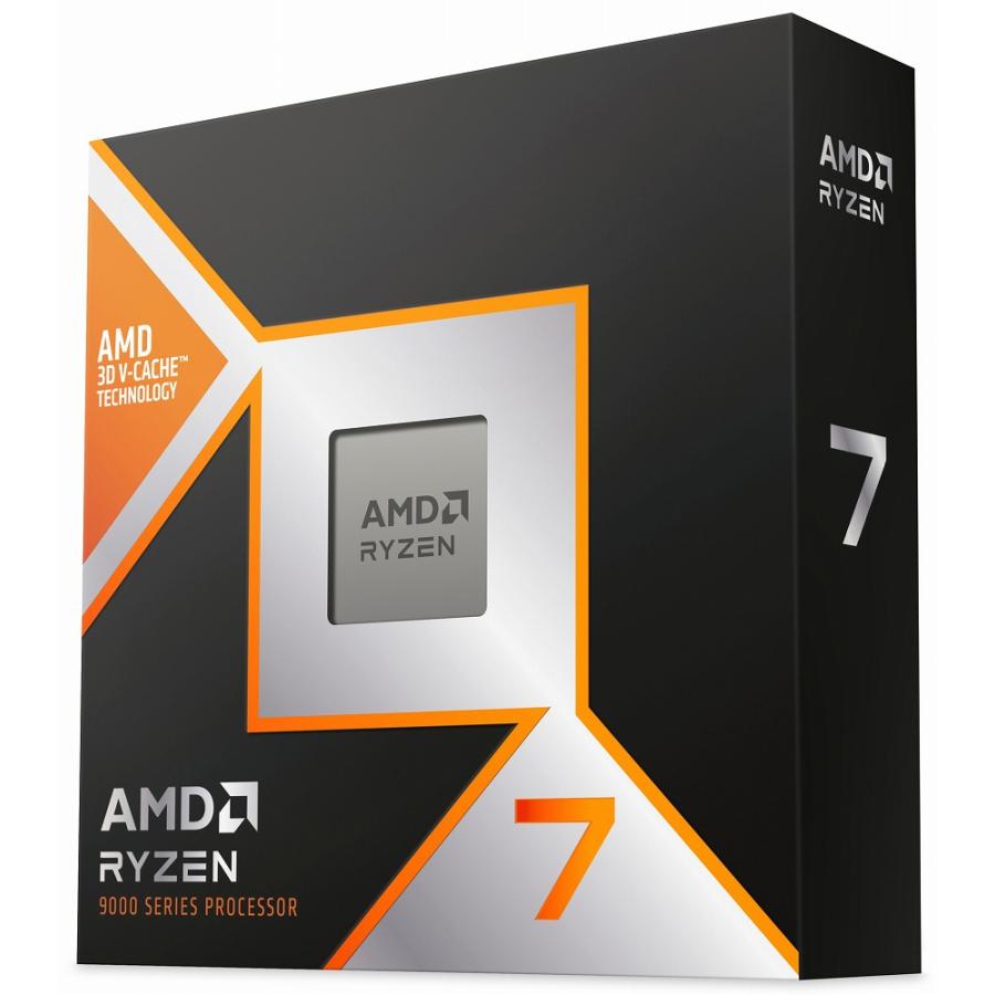 AMD AMD｜エーエムディー AMD Ryzen 7 9800X3D BOX(国内正規品) 100