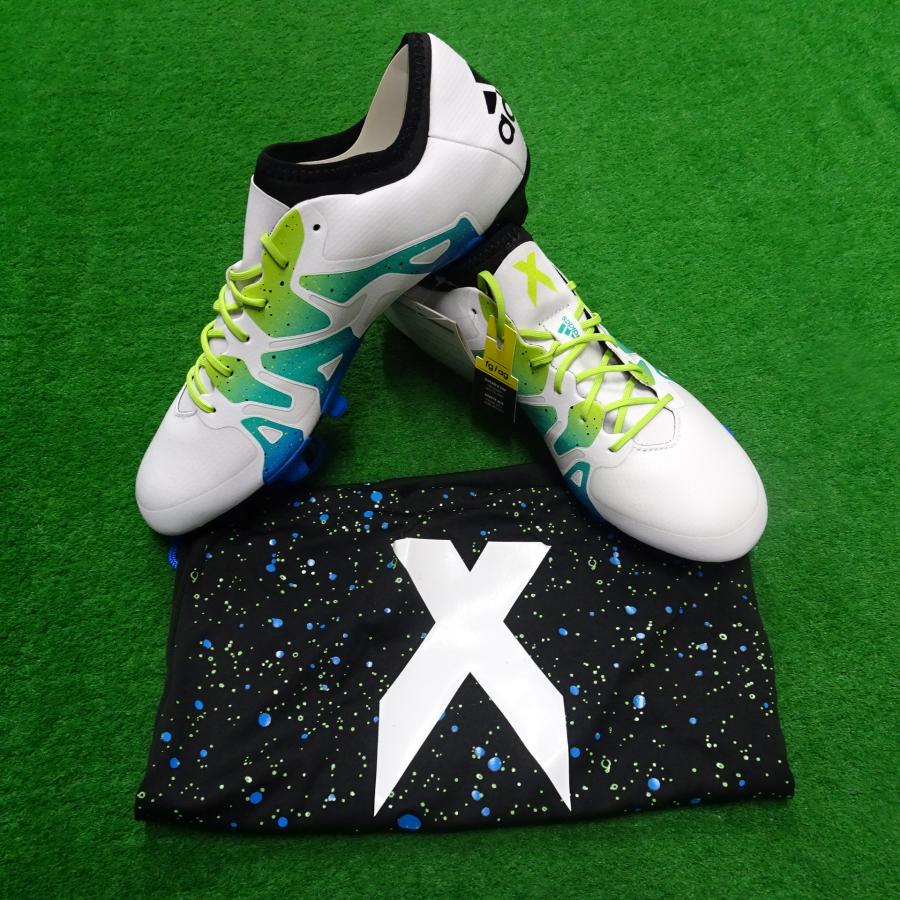 adidas（アディダス） adidas X15.1 FG/AG WHT : ジョーヅカスポーツ
