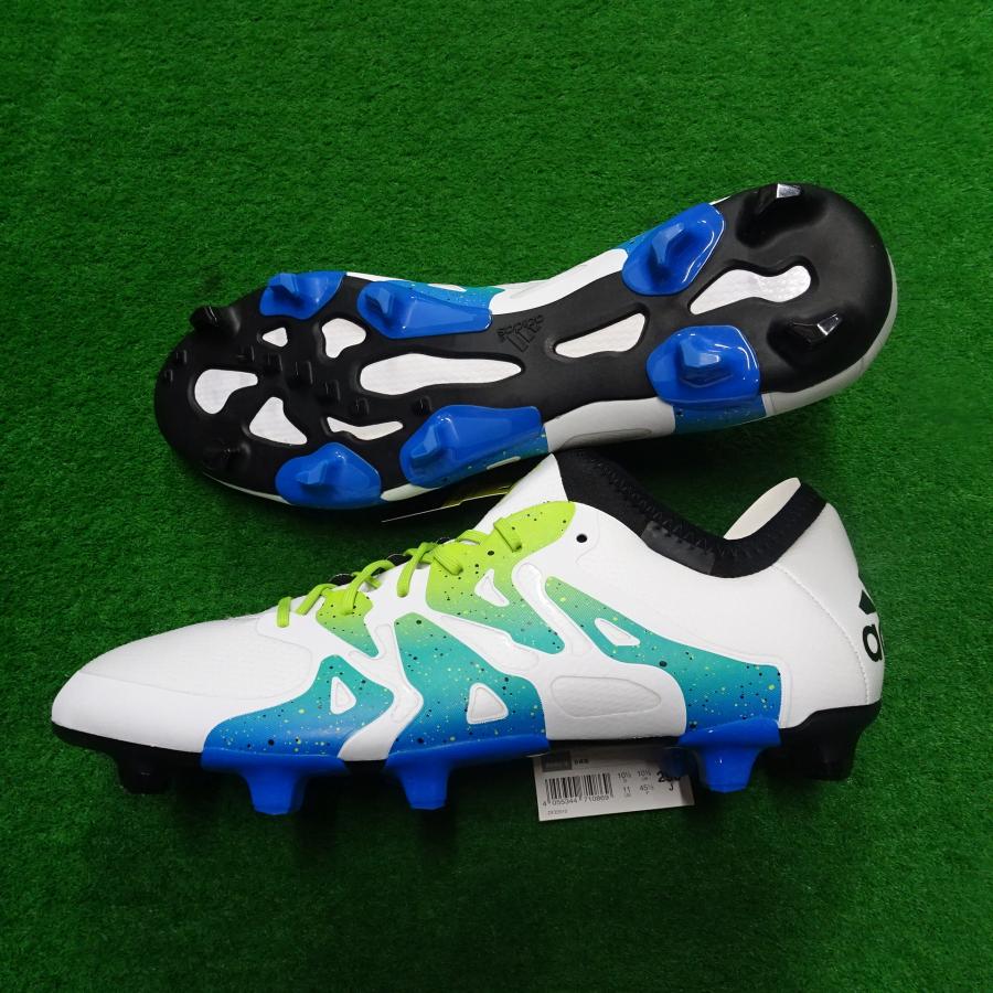 adidas（アディダス） adidas X15.1 FG/AG WHT : ジョーヅカスポーツ