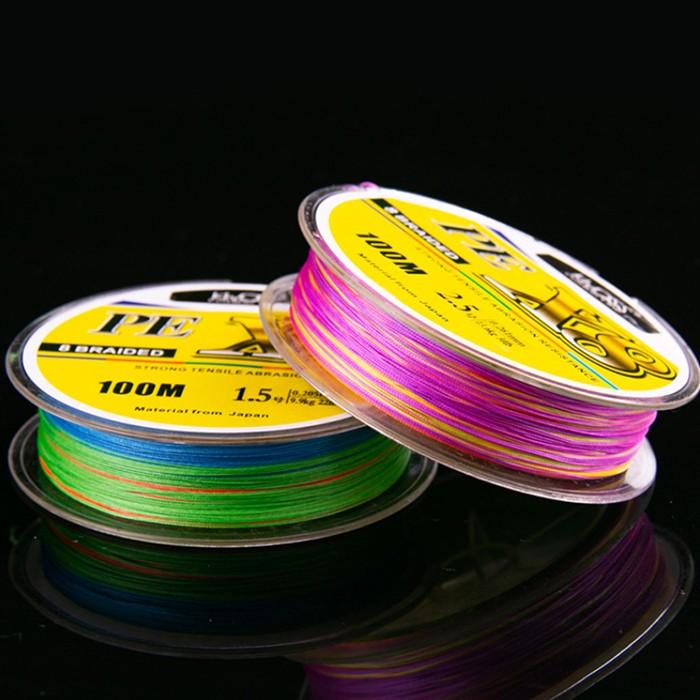 PEライン X8 8本撚り 100m 10m毎5色 0.8号 釣具 : 釣具と真珠の卸