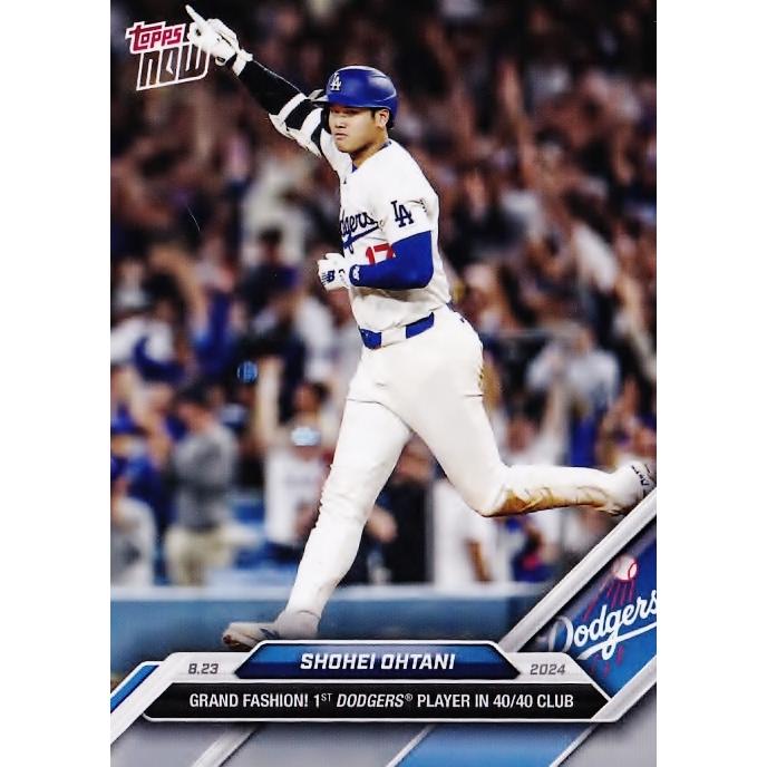 584【大谷翔平/ドジャース】2024 MLB TOPPS NOW [2024.8.23] サヨナラ