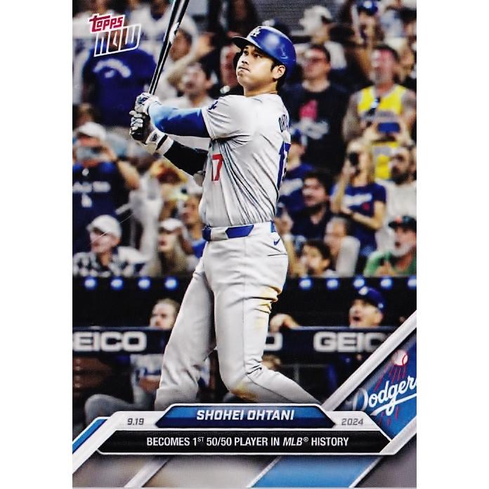722【大谷翔平/ドジャース】2024 MLB TOPPS NOW [2024.9.19] MLB史上初