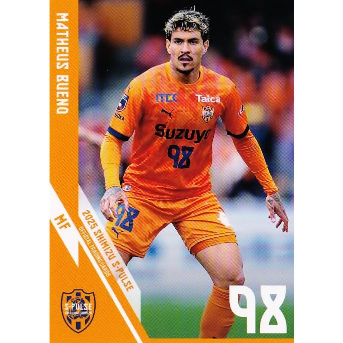 32 【マテウス ブエノ】[クラブ発行]2025 清水エスパルス オフィシャル